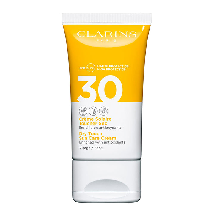 SPF 30 CREME SOLAIRE TOUCHER SEC VISAGE 50ML