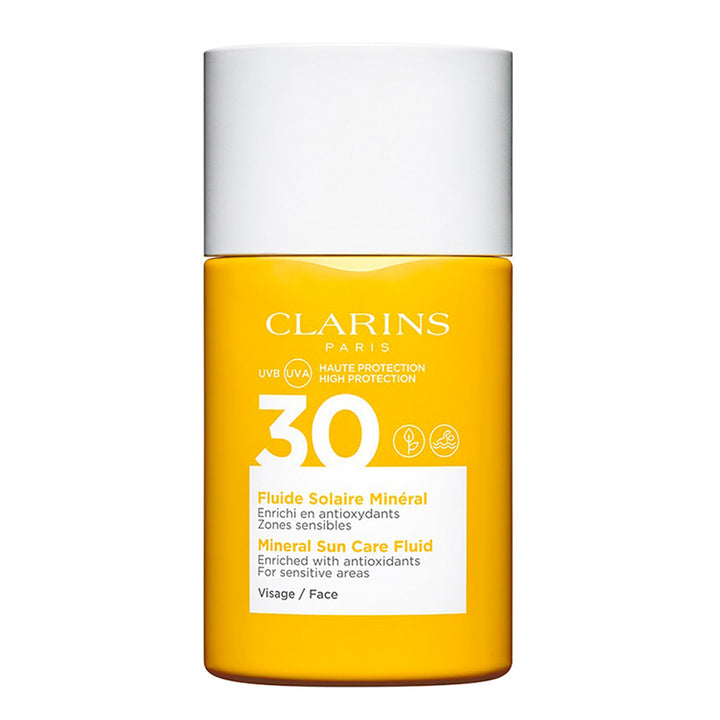 SPF 30 FLUIDE SOLAIRE MINERAL VISAGE 30ML
