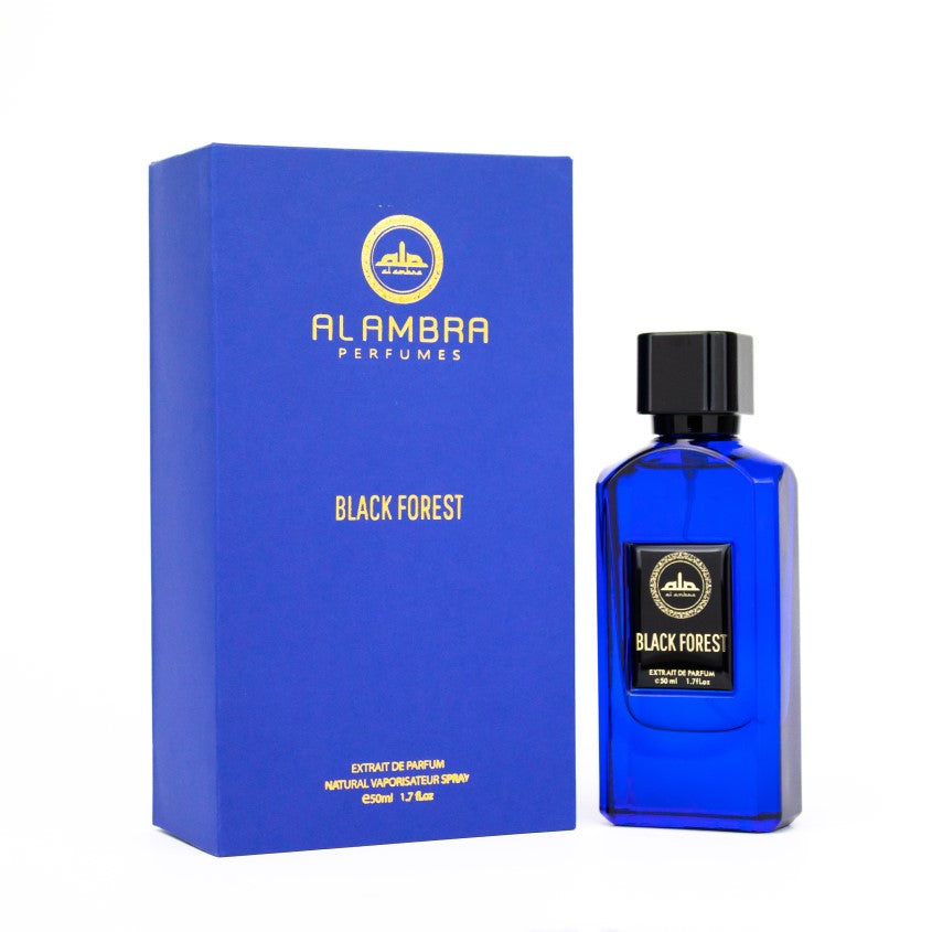 AL AMBRA PERFUMES BLACK FOREST EXTRAIT DE PARFUM 50 ML – buy online