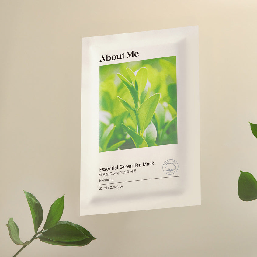 ABOUT ME ESSENTIAL GREEN TEA MASK SHEET 22ML – buy online