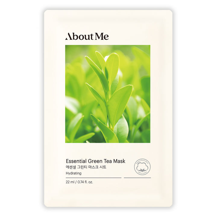 ESSENTIAL GREEN TEA MASK SHEET 22ML