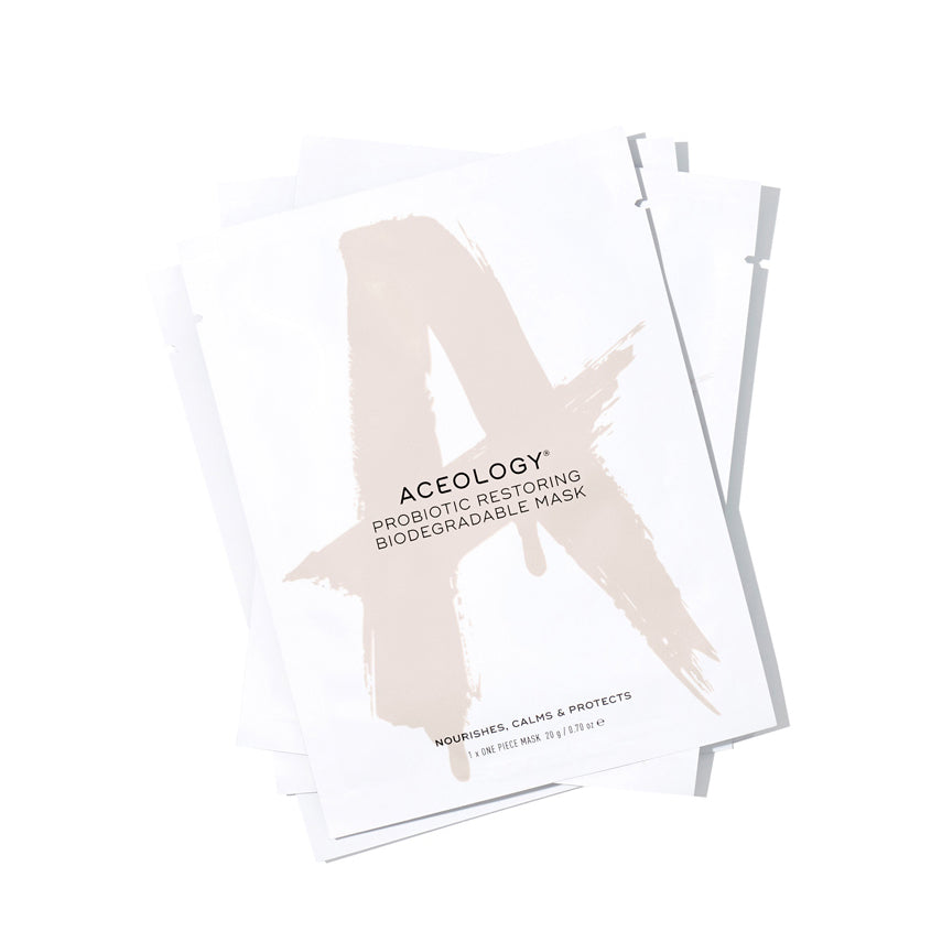 ACEOLOGY أسيولوجي ماسك بروبيوتيك لاستعادة القابلية للتحلل، 4x20 جرام – شراء أونلاين