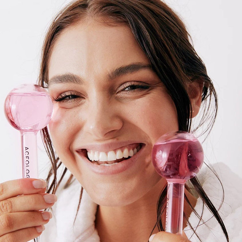 ACEOLOGY THE ORIGINAL PINK ICE GLOBE FACIAL MASSAGER – buy online