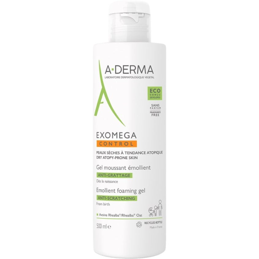 A-DERMA AD EXOMEGA GEL MS EMOL 500ML 7L