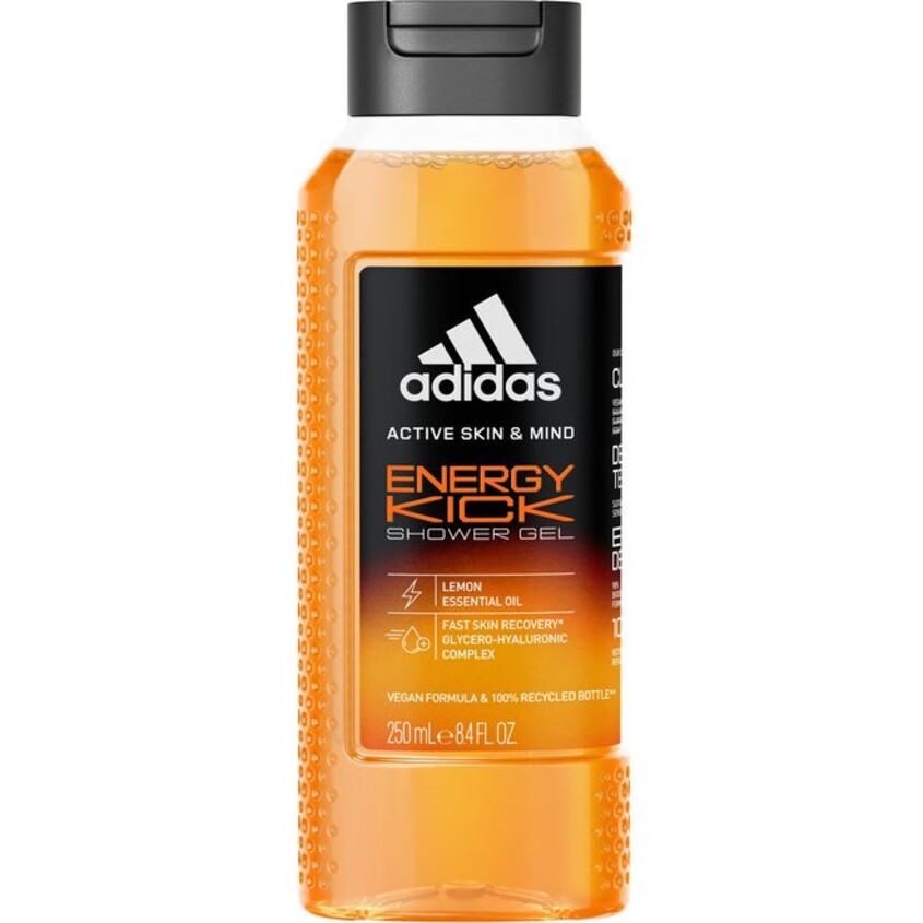 ADIDAS أديداس جل استحمام إنيرجي كيك للرجال، 250 مل