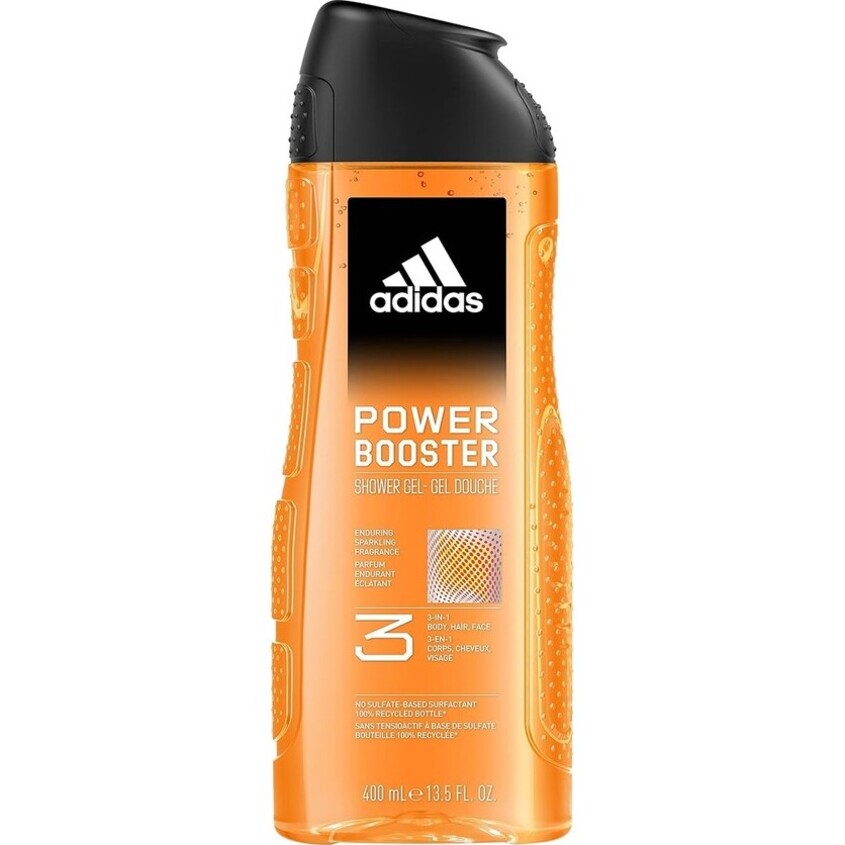 ADIDAS أديداس باور بوستر شاور جل، ٤٠٠ مل