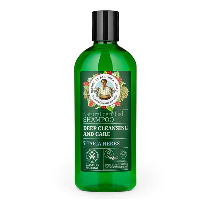 RETSEPTY BABUSHKI AGAFI Secrets of Siberian Herbalist Shampoo Deep Cleansing & Care