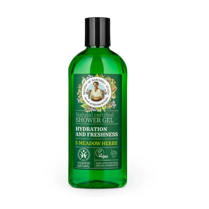 RBA. NATURAL CERTIFIED SHOWER GEL HYDRATION AND FRESHNESS, 260 ML