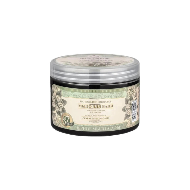 BABUSHKA AGAFJA BLACK SOAP, 500 ML