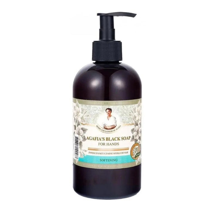 SOFTENING AGAFIA’S BLACK SOAP FOR HANDS, 500 ML