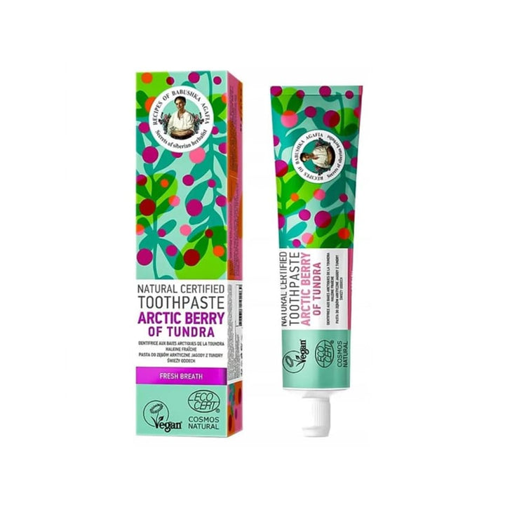 RBA NATURAL CERTIFIED TOOTHPASTE ARCTIC BERRY OF TUNDRA 85 G