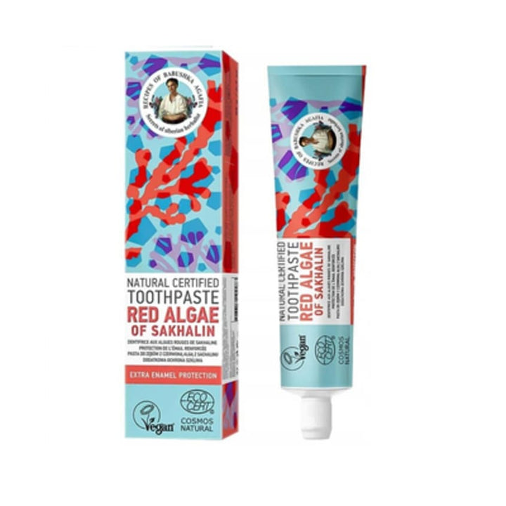 RBA NATURAL CERTIFIED TOOTHPASTE RED ALGAE OF SAKHALIN 85 G