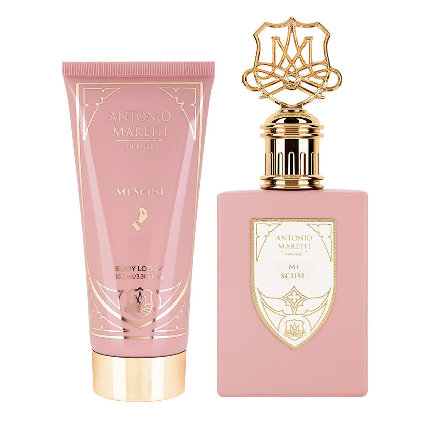 ANTONIO MARETTI Gift set Mi Scusi (Eau De Parfum 50 ml + body milk 100 ml) – online store