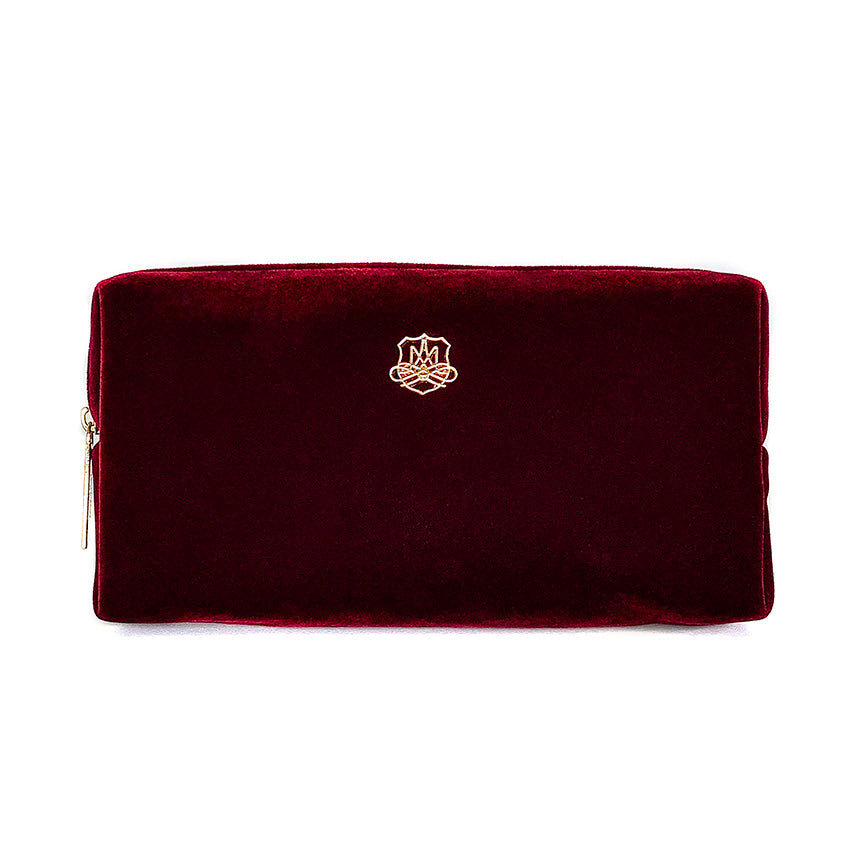 Cosmetic bag Antonio Maretti, color: vinous, 19*4*10 cm