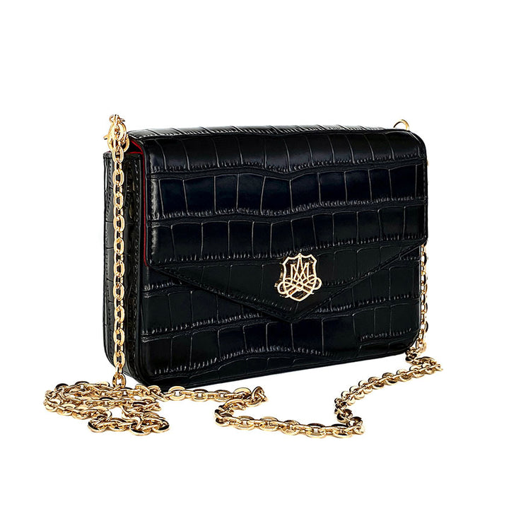 Clutch Antonio Maretti, color: black, 19*4*13 cm