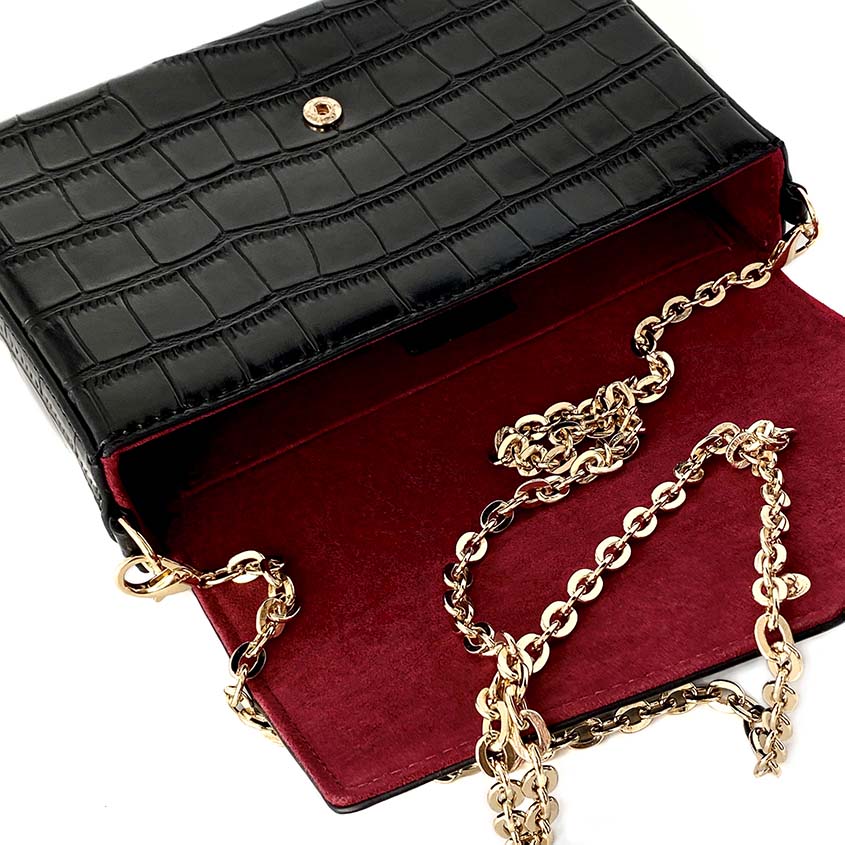 Clutch Antonio Maretti, color: black, 19*4*13 cm – free delivery