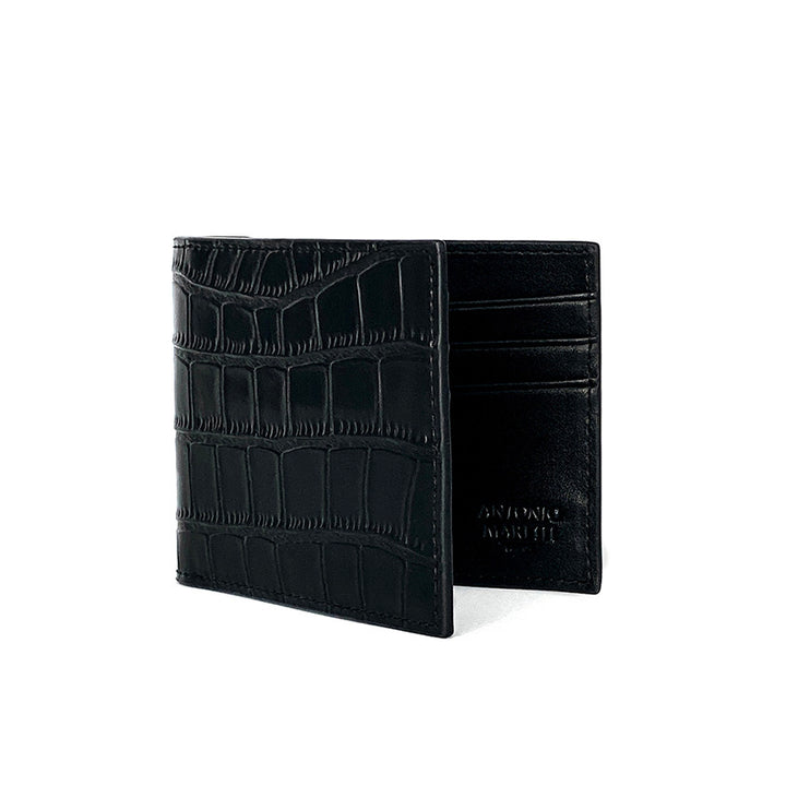 Wallet Antonio Maretti, color: black, 11,5*2*9,5 cm