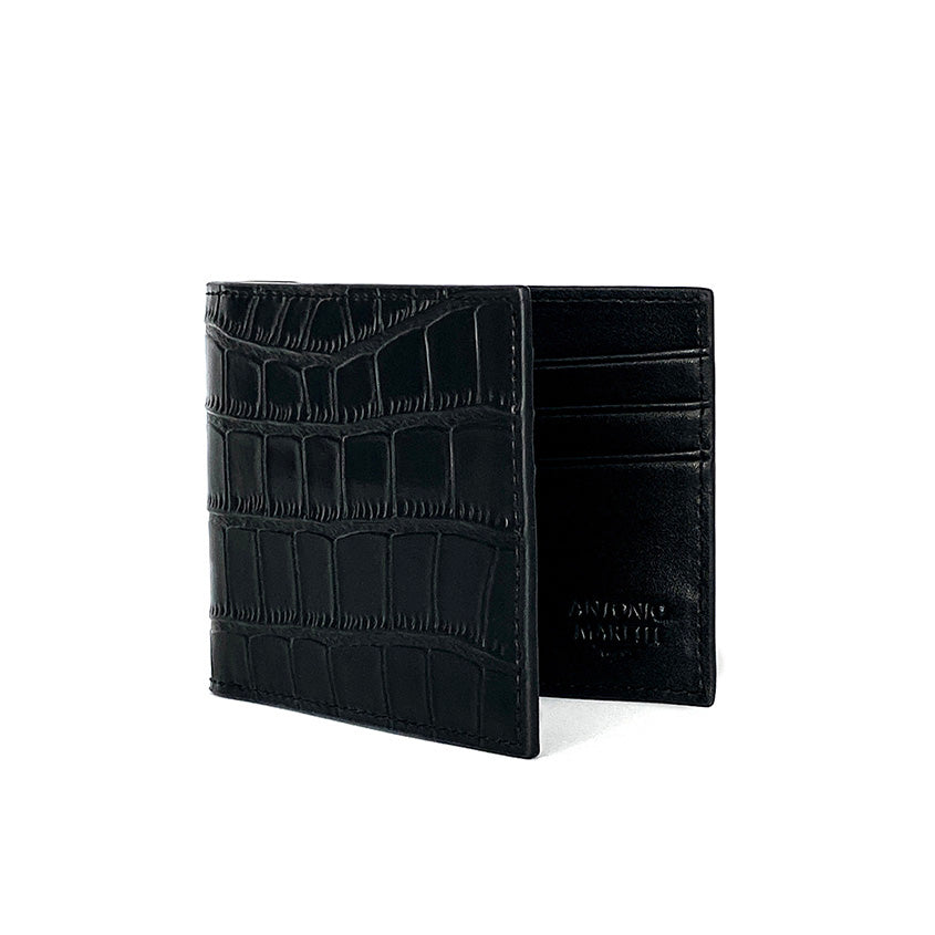 Wallet Antonio Maretti, color: black, 11,5*2*9,5 cm – online store