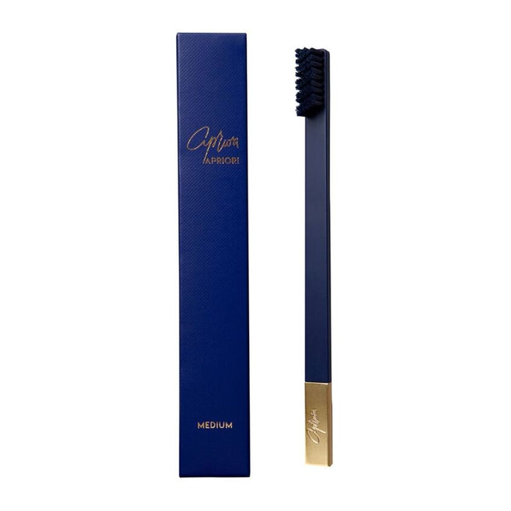 فرشاة أسنان APRIORI Blue Gold متوسطة النحافة