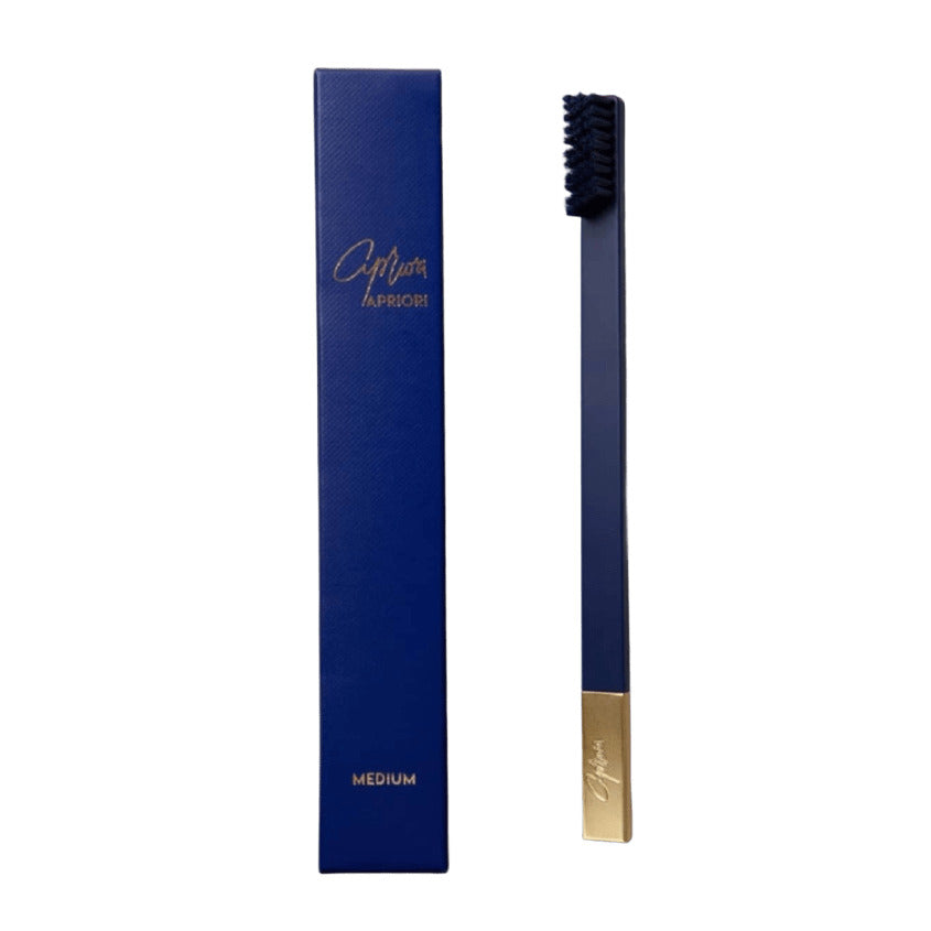 BLUE/GOLD MEDIUM TOOTHBRUSH