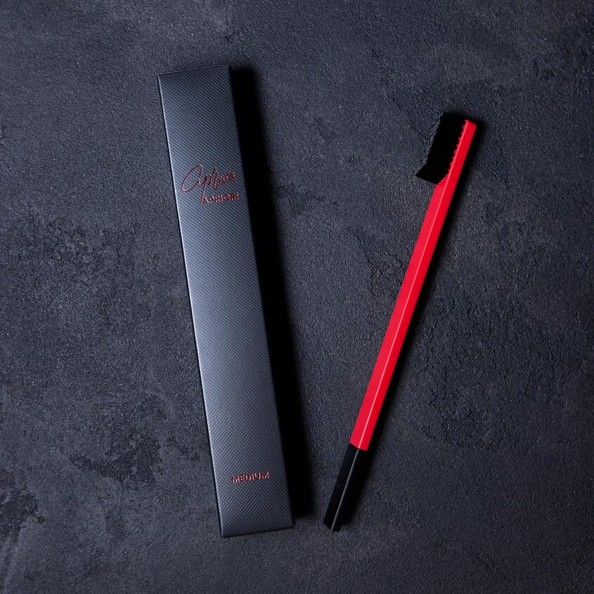 APRIORI SLIM SCARLET ECLIPSE MEDIUM TOOTHBRUSH – buy online