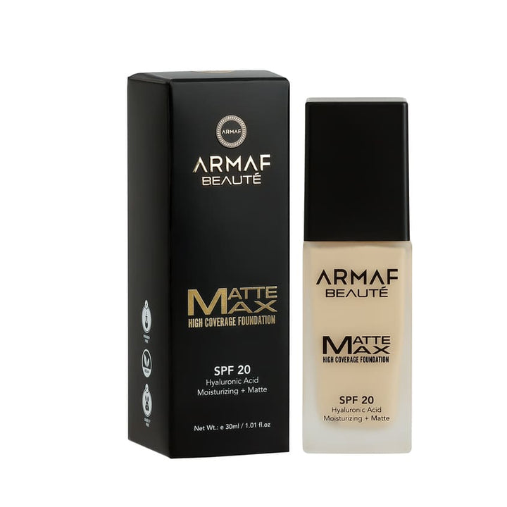 AB MATTE MAX HIGH COVERAGE FOUNDATION SPF 20 - OLIVE 07