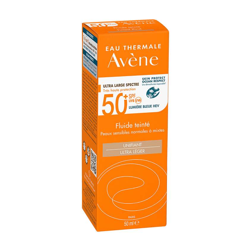AVENE سائل ملون بعامل حماية من الشمس 50 – توصيل مجاني