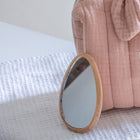 BACHCA WOODEN HAND MIRROR + COTTON POUCH – online store