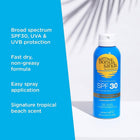 رذاذ حماية عالية SPF 30