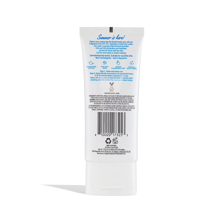 FACE TINTED FLUID HYDRATED SPF50+ 75ML