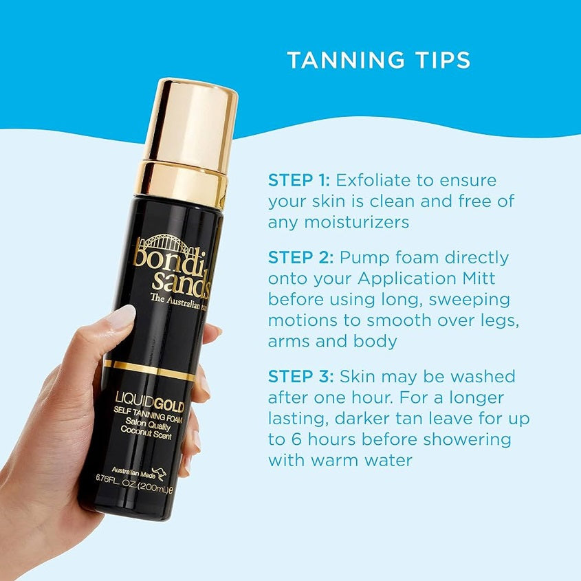 BONDI SANDS SELF TANNING FOAM LIQUID GOLD 200ML – buy online