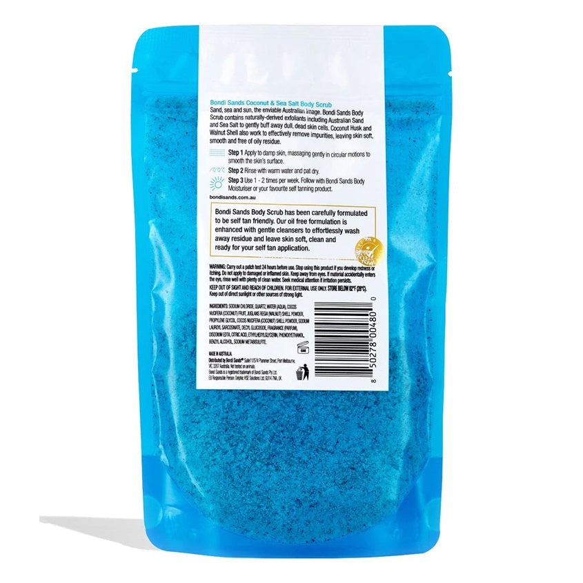 BODY SCRUB COCONUT AND SEA SALT 250G