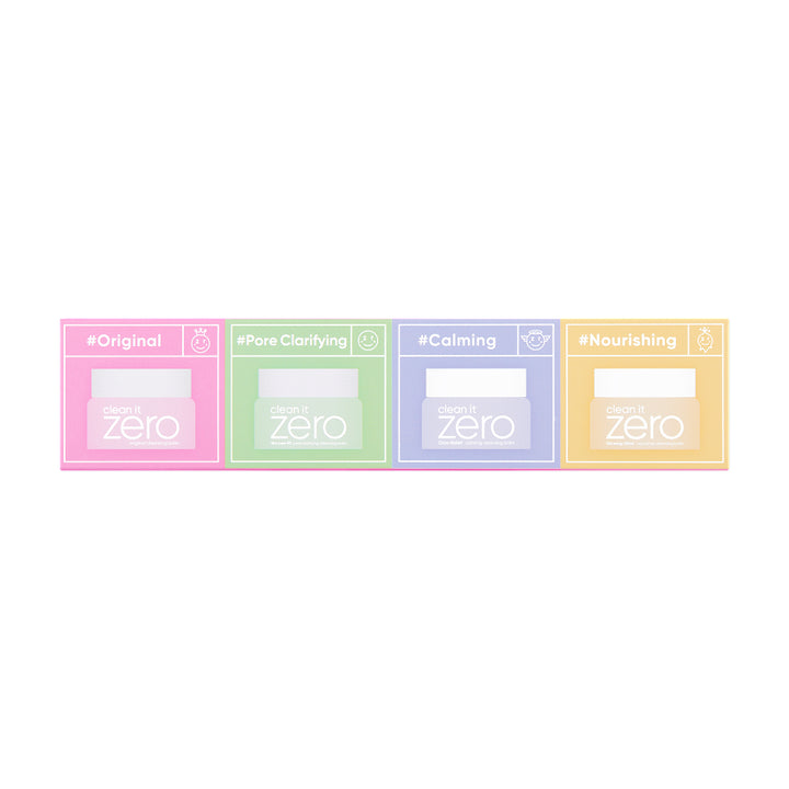 Korean products CLEANSING BALM MINIATURE SPECIAL SET (4 TYPES) 7ML*4