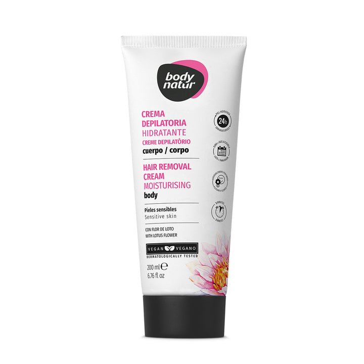 HAIR REMOVAL CREAM MOIST.BODY SENS.SKIN WITH LOTUS FLOWER 100 ML