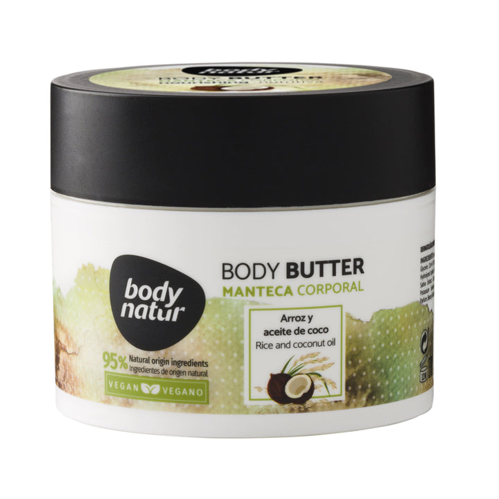 BODY BUTTER RICE AND COCONUT OIL 200ML