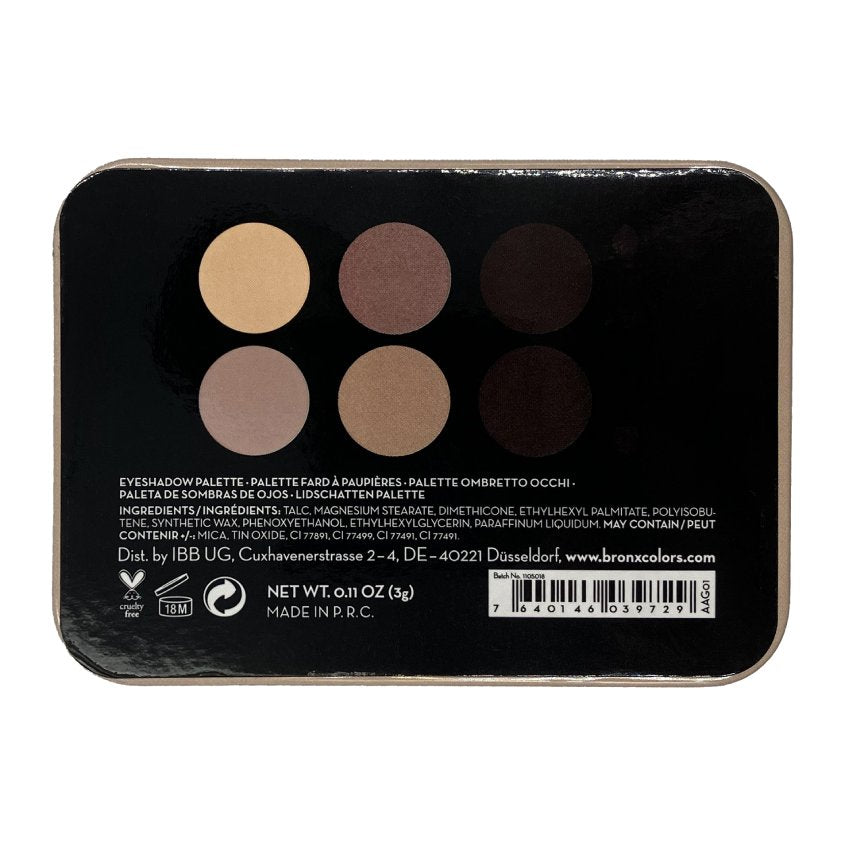 BRONX COLORS EYESHADOW PALETTE 6 COL. ARCH ANGEL G.3G – photo 8