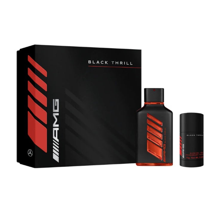 AMG Black Thrill Gift Set