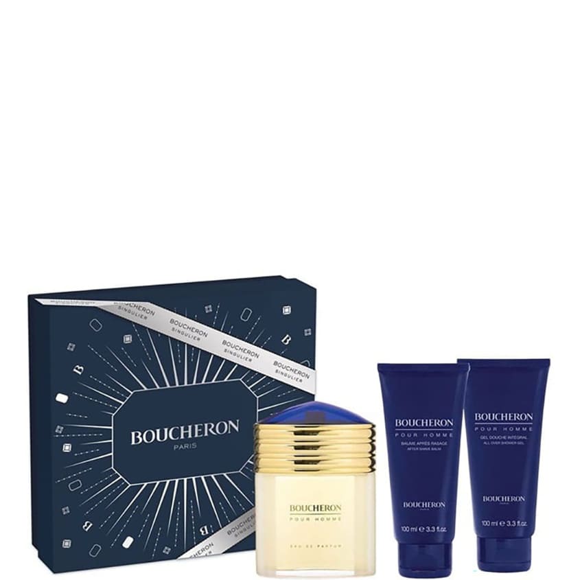 BOUCHERON SET HOMME S1 23 (EDP 100ML+ASB 100ML+SG 100ML)
