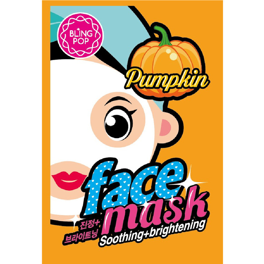 BLING POP PUMPKIN  SOOTHING & BRIGHTENING MASK 20ML