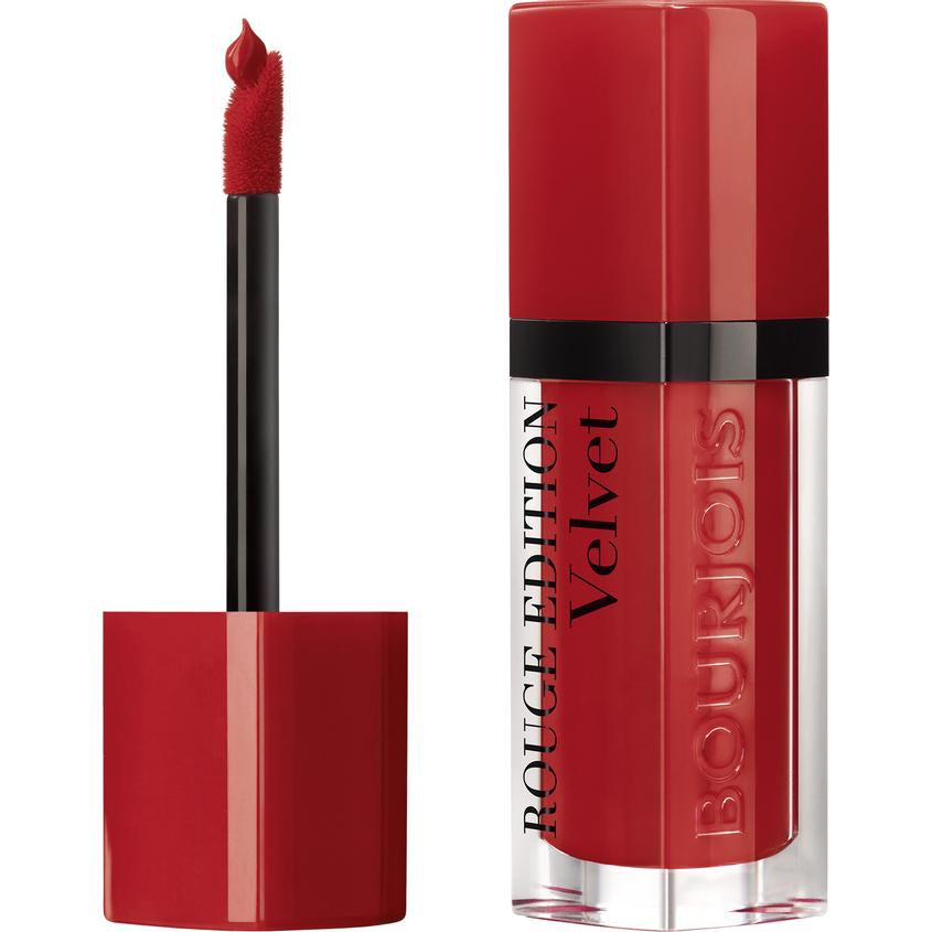 BOURJOIS ROUGE EDITION VELVET LIPSTICK 10 DON`T PINK OF IT!