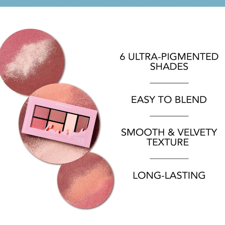 Eye shadows palette Bourjois Volume Glamour THEATRE 003, 8,4G