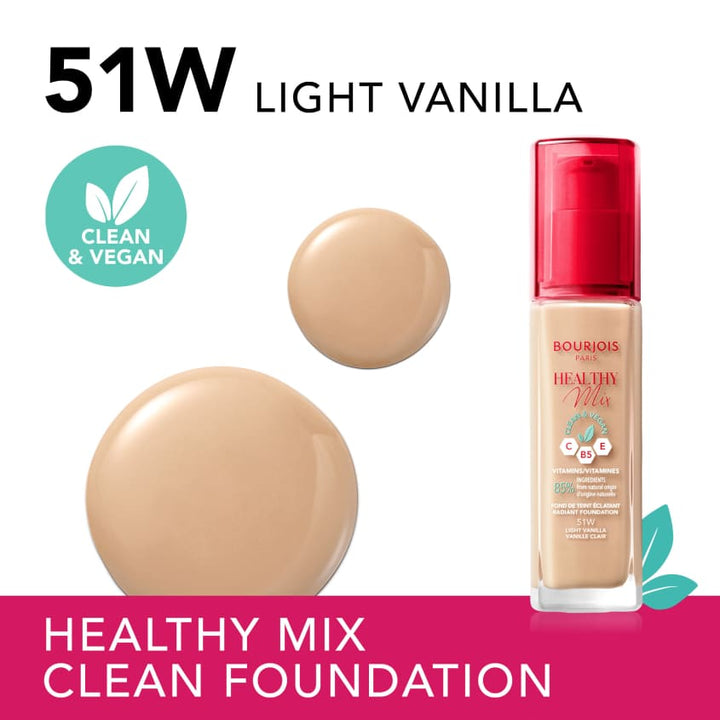 Healthy Mix Clean Foundation 51W Light Vanilla