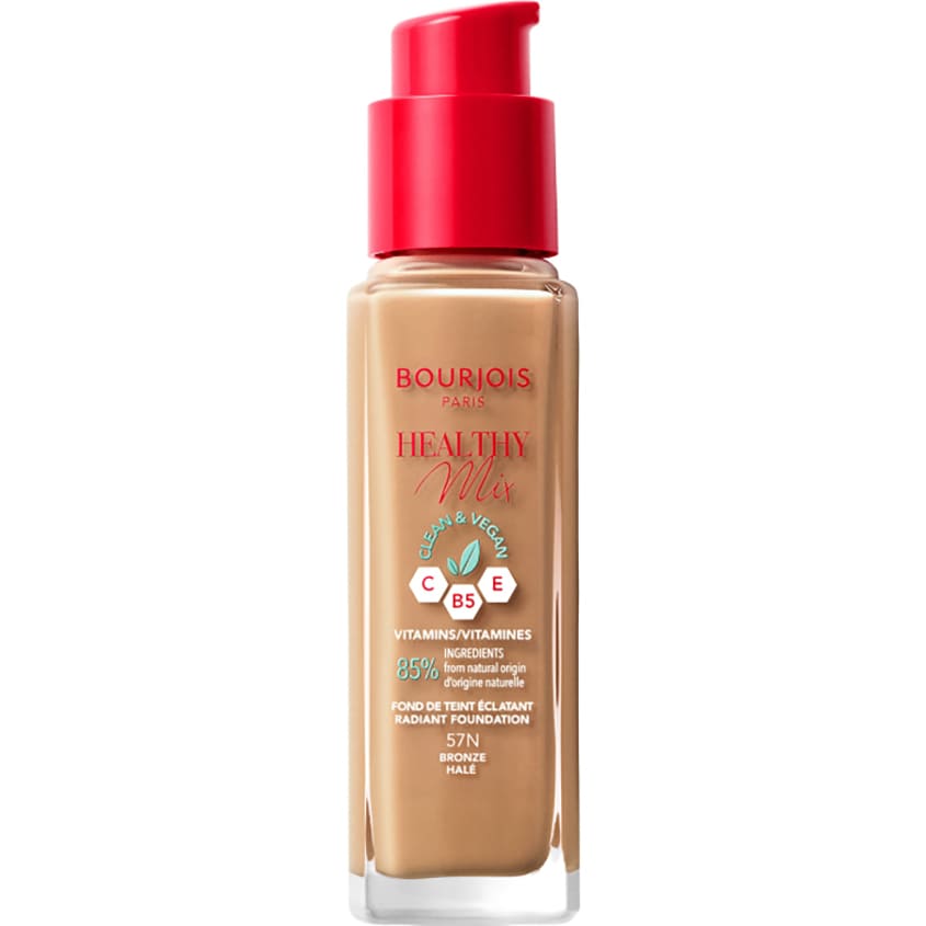 BOURJOIS Healthy Mix Clean Foundation 57N Bronze – photo 6