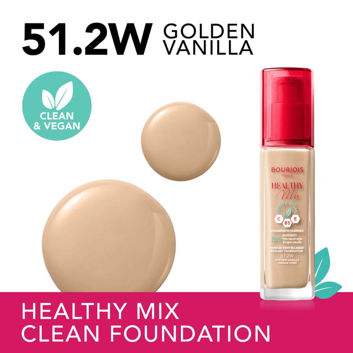 Healthy Mix Clean Foundation Golden Vanilla 52.3