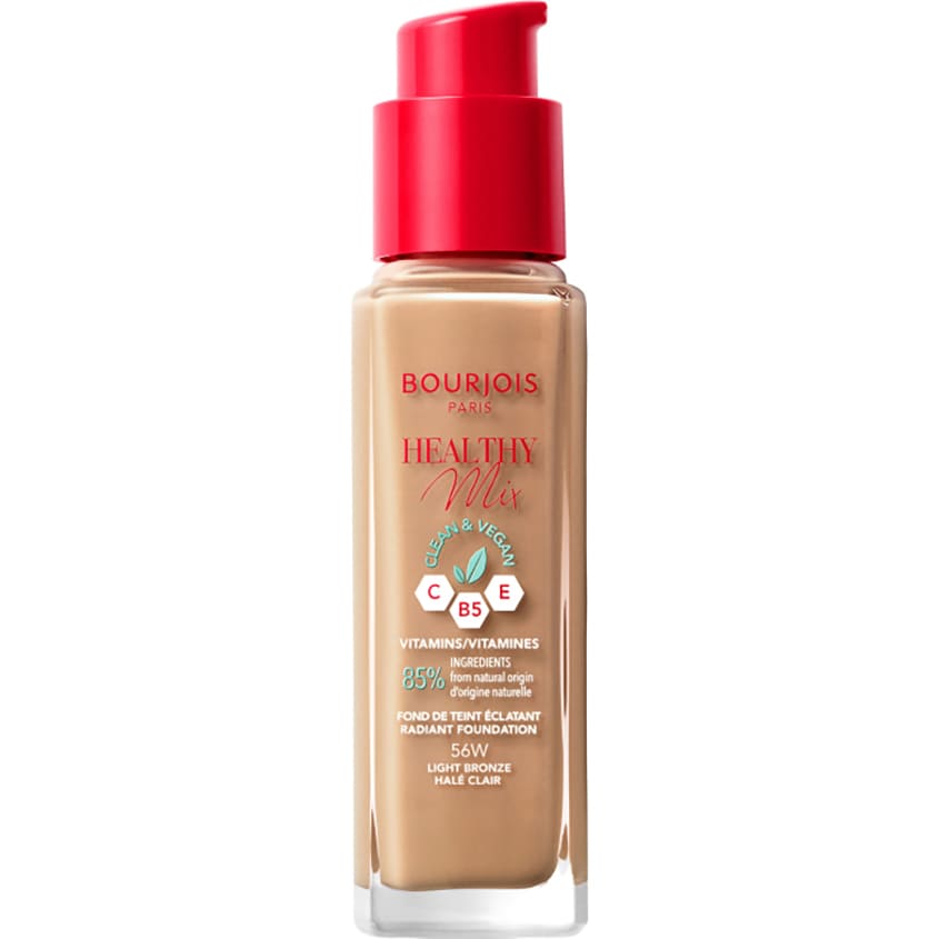 BOURJOIS Healthy Mix Clean Foundation 56W Light Bronxe – photo 7