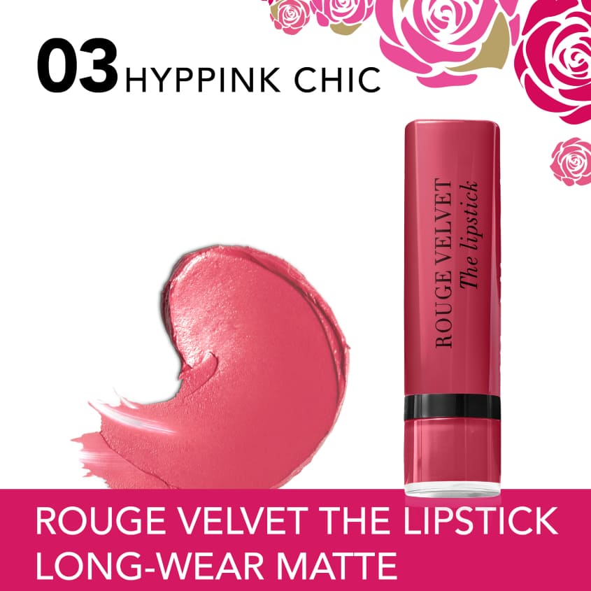 La Vie En Rose Rouge Velvet Lipstick Hyppink Chic 03