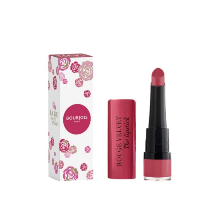La Vie En Rose Rouge Velvet Lipstick Hyppink Chic 03