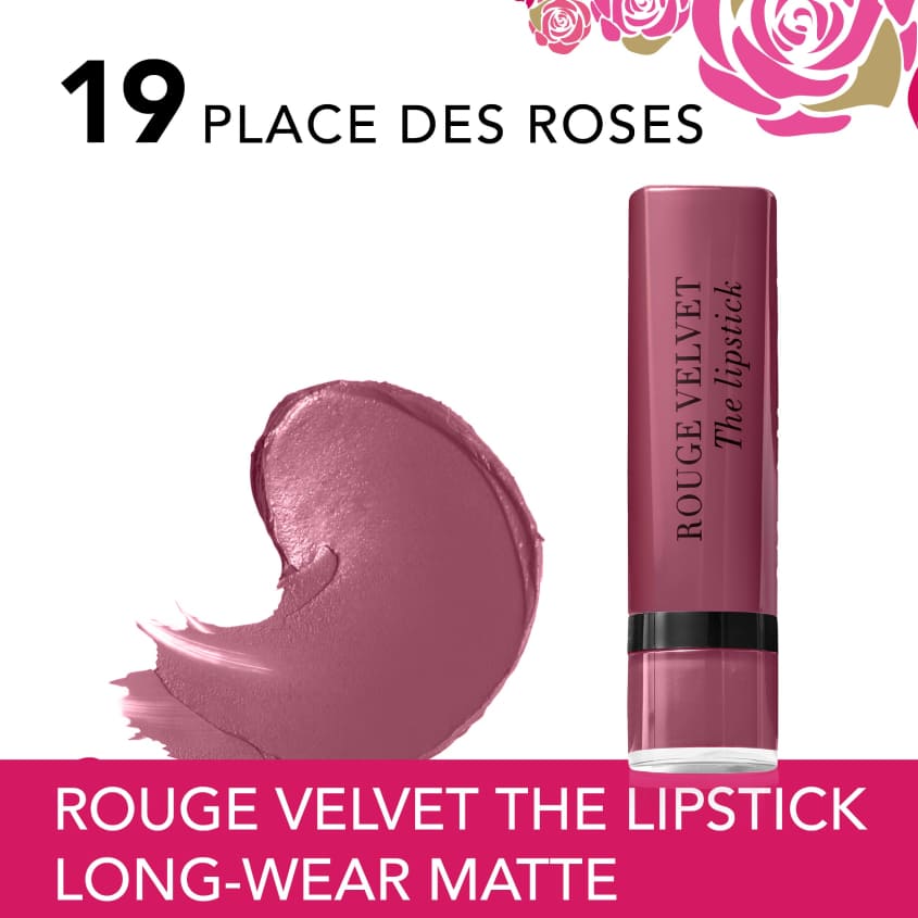 La Vie En Rose Rouge Velvet Lipstick Place Des Rose 19