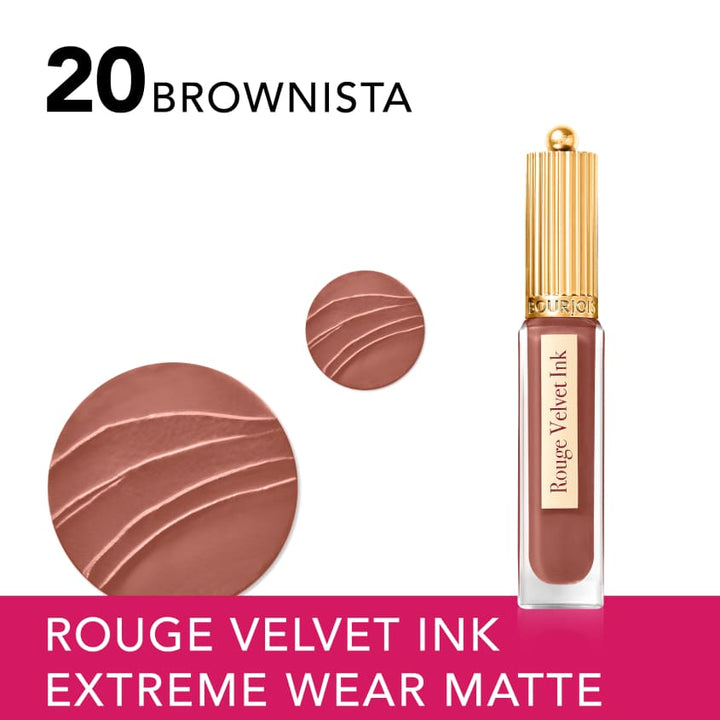 Rouge Velvet Ink Lipstick 20 Brownista