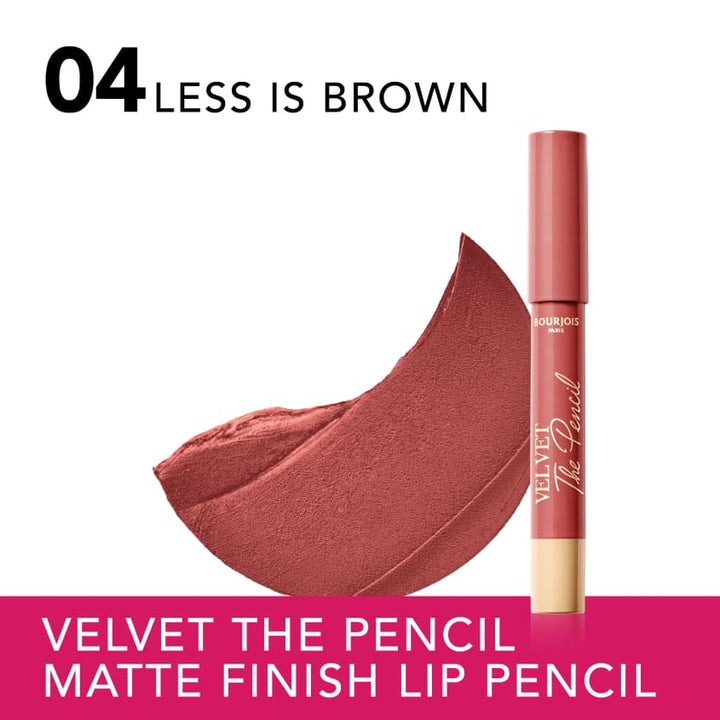 Velvet The Pencil 04 Less Is Brown